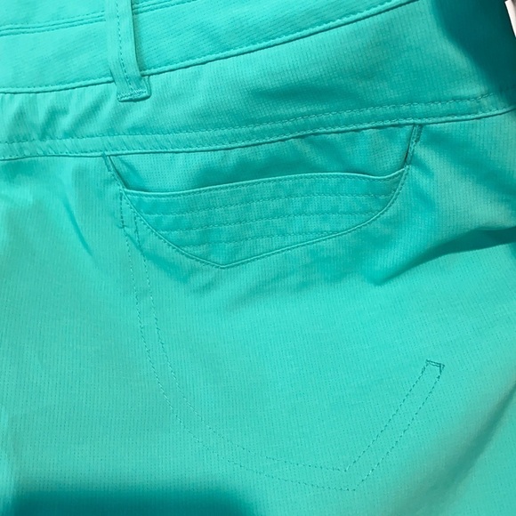 Nvo by Lancot Shorts Womens Size 10 Green Polyester Nylon Spandex Shorts Golf - Picture 10 of 10